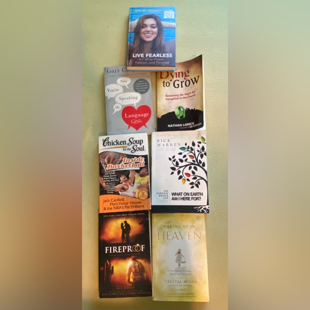 Bundle of seven Inspirational Books